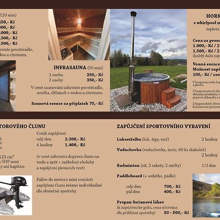 Apartmany Srub Vytonka Lipno Přední Výtoň Екстериор снимка